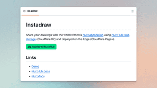 Deploy to NuxtHub button